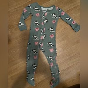 Cow pajamas 12-18M